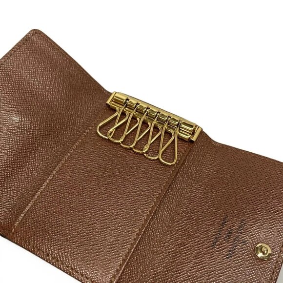 LOUIS VUITTON Multicles 6 M62630 Armagnac Monogram - SP3169 Key Case - Picture 10 of 11